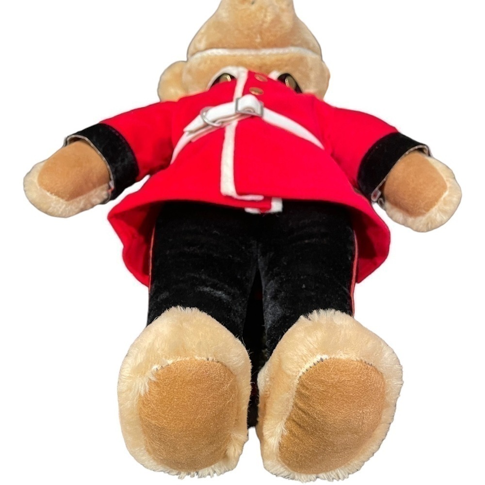 Merrythought Teddy Bear Plush British Royal Guard Toy Soldier Handmade England - Picture 10 of 15